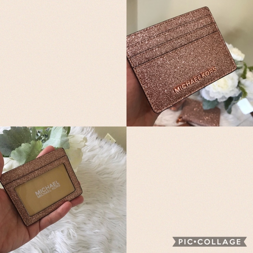 5PCS Michael Kors glitter mini Ciara xbody &wallet - Picture 6 of 8